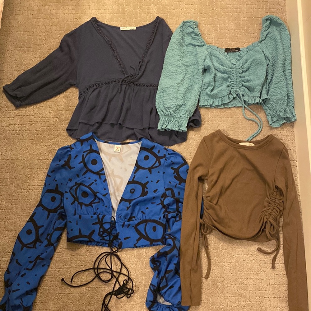 4 tops x 12$